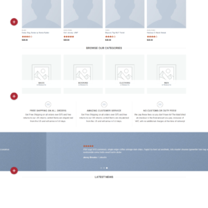 mẫu website bán lẻ monka media